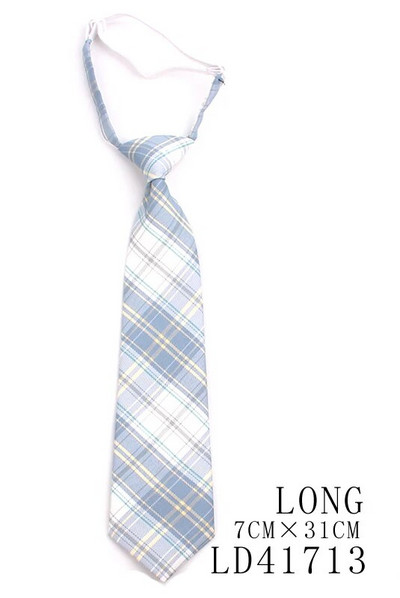 Kitsad lipsud poistele Tüdrukutele Moeülikonnad Ruuduline kaelalips Lastele Kummist lips Lihtne ruudukujuline õpilase lips peoks Gravata