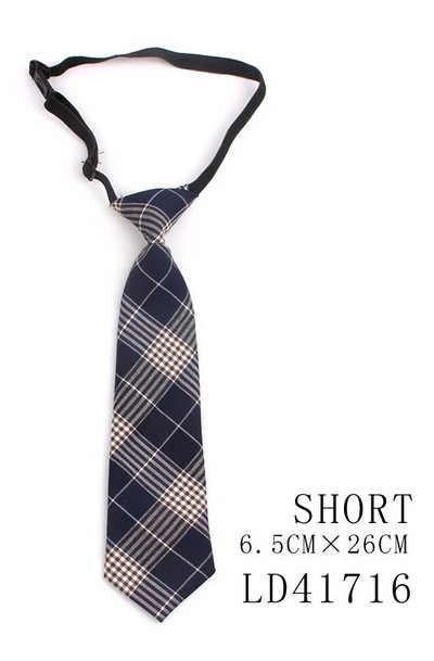 Kitsad lipsud poistele Tüdrukutele Moeülikonnad Ruuduline kaelalips Lastele Kummist lips Lihtne ruudukujuline õpilase lips peoks Gravata