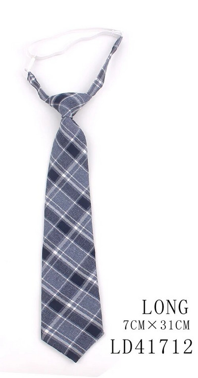 Kitsad lipsud poistele Tüdrukutele Moeülikonnad Ruuduline kaelalips Lastele Kummist lips Lihtne ruudukujuline õpilase lips peoks Gravata