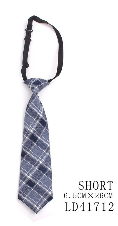 Kitsad lipsud poistele Tüdrukutele Moeülikonnad Ruuduline kaelalips Lastele Kummist lips Lihtne ruudukujuline õpilase lips peoks Gravata