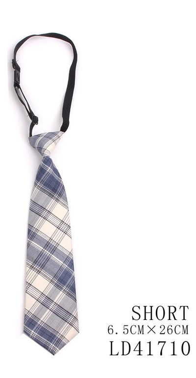 Kitsad lipsud poistele Tüdrukutele Moeülikonnad Ruuduline kaelalips Lastele Kummist lips Lihtne ruudukujuline õpilase lips peoks Gravata