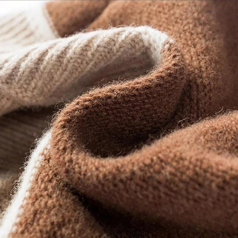 Jesen Zima Pletena kapa od kašmira, vrećasta spuštena kapa za žene Dame, toplije za uši na otvorenom, heklana kapa, ležerna kapa za skijanje, klizanje