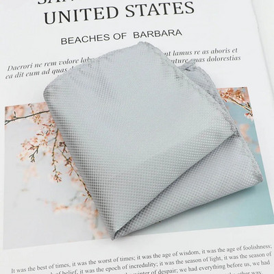 Jednobojni rupčić Visoka moda Džepni kvadrat Vintage poliesterski muški ručnik Hanky za poslovna odijela Dodaci