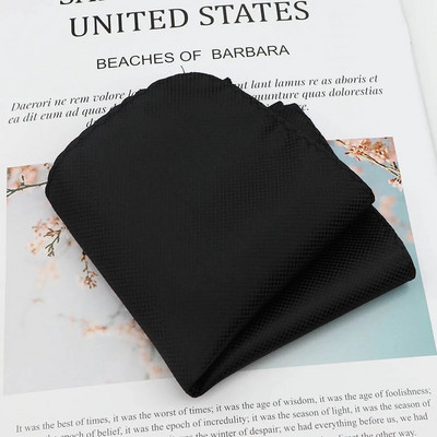 Jednobojni rupčić Visoka moda Džepni kvadrat Vintage poliesterski muški ručnik Hanky za poslovna odijela Dodaci