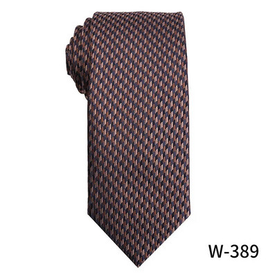 Kaki kravate Muška poslovna kravata za vjenčano odijelo Kravata za muškarce Moda za kavu s cvjetnim točkastim prugama Vintage kravate na veliko Gravat