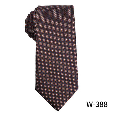 Kaki kravate Muška poslovna kravata za vjenčano odijelo Kravata za muškarce Moda za kavu s cvjetnim točkastim prugama Vintage kravate na veliko Gravat