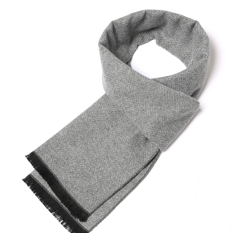 Muški poslovni dugi ručnik za plažu Jesenski muški modni karirani šalovi Zimski omoti od pašmine Šalovi Klasični debeli topli šal od kašmira