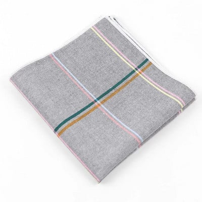 Vyriškos medvilninės nosinės, austos spalvingais spaudiniais, languotas kišeninis kvadratas Vyriškos kasdienės vaivorykštės kišenės nosinaičių rankšluosčiai