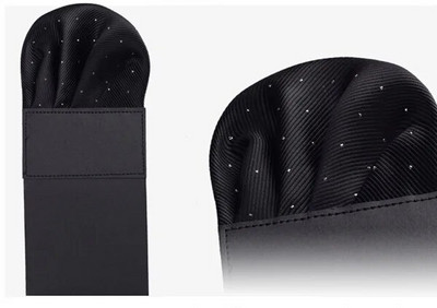 Muški prethodno presavijeni džepni kvadratni jednobojni rupčići s točkicama, 17 boja, džentlmenski formalni ručnik za svatove, poslovni ručnik na prsima