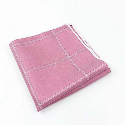 Dryžuota kvadratinė kišenė vyrams Paisley modelio medvilninė nosinaitė Spalvinga vienspalvė džentelmenų vestuvių dizainerio kišenė kvadratinė