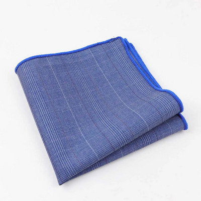 Dryžuota kvadratinė kišenė vyrams Paisley modelio medvilninė nosinaitė Spalvinga vienspalvė džentelmenų vestuvių dizainerio kišenė kvadratinė