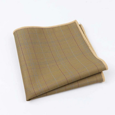 Dryžuota kvadratinė kišenė vyrams Paisley modelio medvilninė nosinaitė Spalvinga vienspalvė džentelmenų vestuvių dizainerio kišenė kvadratinė