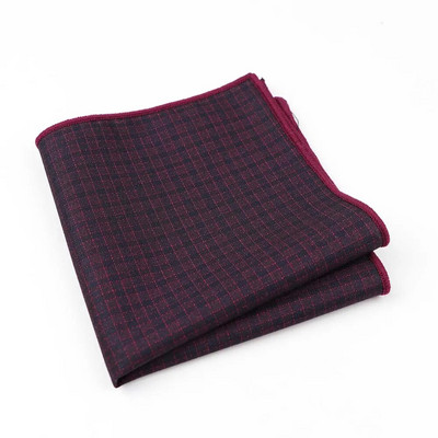 Dryžuota kvadratinė kišenė vyrams Paisley modelio medvilninė nosinaitė Spalvinga vienspalvė džentelmenų vestuvių dizainerio kišenė kvadratinė