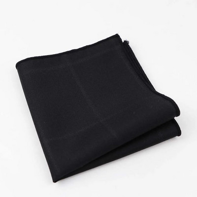 Dryžuota kvadratinė kišenė vyrams Paisley modelio medvilninė nosinaitė Spalvinga vienspalvė džentelmenų vestuvių dizainerio kišenė kvadratinė