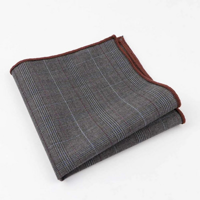 Dryžuota kvadratinė kišenė vyrams Paisley modelio medvilninė nosinaitė Spalvinga vienspalvė džentelmenų vestuvių dizainerio kišenė kvadratinė