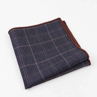 Dryžuota kvadratinė kišenė vyrams Paisley modelio medvilninė nosinaitė Spalvinga vienspalvė džentelmenų vestuvių dizainerio kišenė kvadratinė