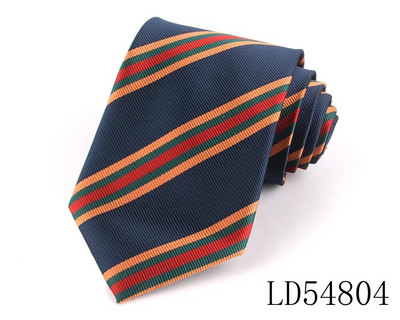 Nauji dryžuoti kaklo kaklaraiščiai vyrams Moterų vestuviniai kaklaraiščiai jaunikiui kostiumai kaklaraiščiai berniukui Gravata žakardo vyriški kaklaraiščiai jaunikio dovanos