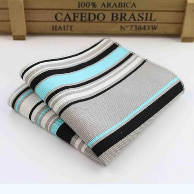 Kabatlakats Šalles Vintage Lina Hankies Vīriešu Strip Zvaigzne Karte Dizains Kabatas Kvadrāts Kabatlakatiņi 22*22cm