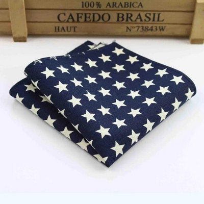 Kabatlakats Šalles Vintage Lina Hankies Vīriešu Strip Zvaigzne Karte Dizains Kabatas Kvadrāts Kabatlakatiņi 22*22cm
