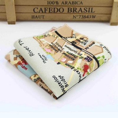 Kabatlakats Šalles Vintage Lina Hankies Vīriešu Strip Zvaigzne Karte Dizains Kabatas Kvadrāts Kabatlakatiņi 22*22cm