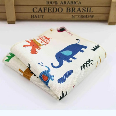 Kabatlakats Šalles Vintage Lina Hankies Vīriešu Strip Zvaigzne Karte Dizains Kabatas Kvadrāts Kabatlakatiņi 22*22cm