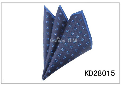 Floral Jacquard Ανδρική Τσέπη Τετράγωνο για Δώρο Vintage Hankies Νυφική Πετσέτα Τσέπη Μαντήλι Ανδρικό Κοστούμι Πετσέτα στήθους 24 x 24 cm