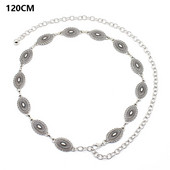 Modes ģeometriskas šauras Conchos ķēdes jostas sievietēm