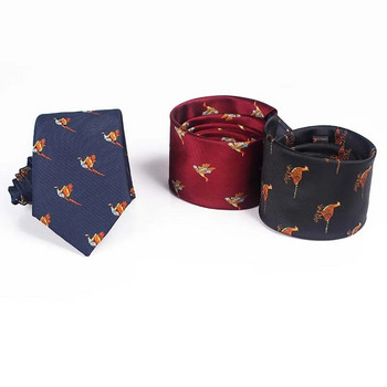 Linbaiway Cartoon Bird μοτίβο γραβάτες για ανδρικό φόρεμα casual party Παπιγιόν Ανδρικό επαγγελματικό gravatas para homens Προσαρμοσμένο λογότυπο