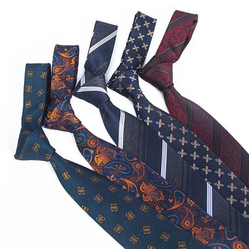 Linbaiway Floral εμπριμέ γραβάτες λαιμού για γαμήλιο πάρτι Γραβάτες για ανδρικό επίσημο κοστούμι Γυναικείο Gravatas Slim πουκάμισα Cravat Tie