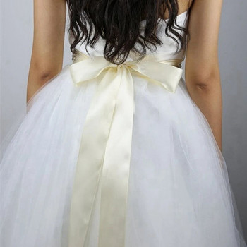 JLZXSY Ζώνη γάμου σατέν κορδέλα 3 αυλής/νυφικό φύλλο/βραδινό φόρεμα 5cm Διπλή σατέν κορδέλα Επιλέξτε χρώμα