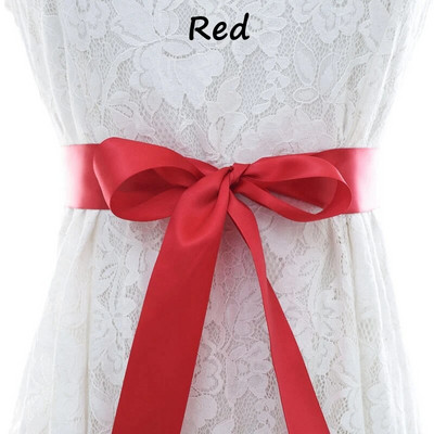 JLZXSY Satenska vrpca od 3 jarda Vjenčani remen/Vjenčani pojas/Večernja haljina 5 cm Satenska vrpca s dvostrukim licem Odaberite boju