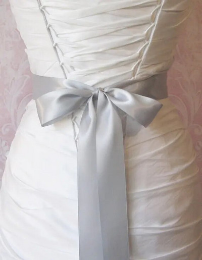 JLZXSY Satenska vrpca od 3 jarda Vjenčani remen/Vjenčani pojas/Večernja haljina 5 cm Satenska vrpca s dvostrukim licem Odaberite boju