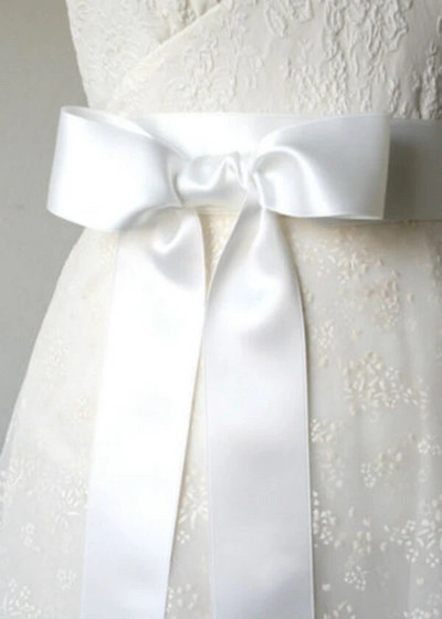 JLZXSY Satenska vrpca od 3 jarda Vjenčani remen/Vjenčani pojas/Večernja haljina 5 cm Satenska vrpca s dvostrukim licem Odaberite boju