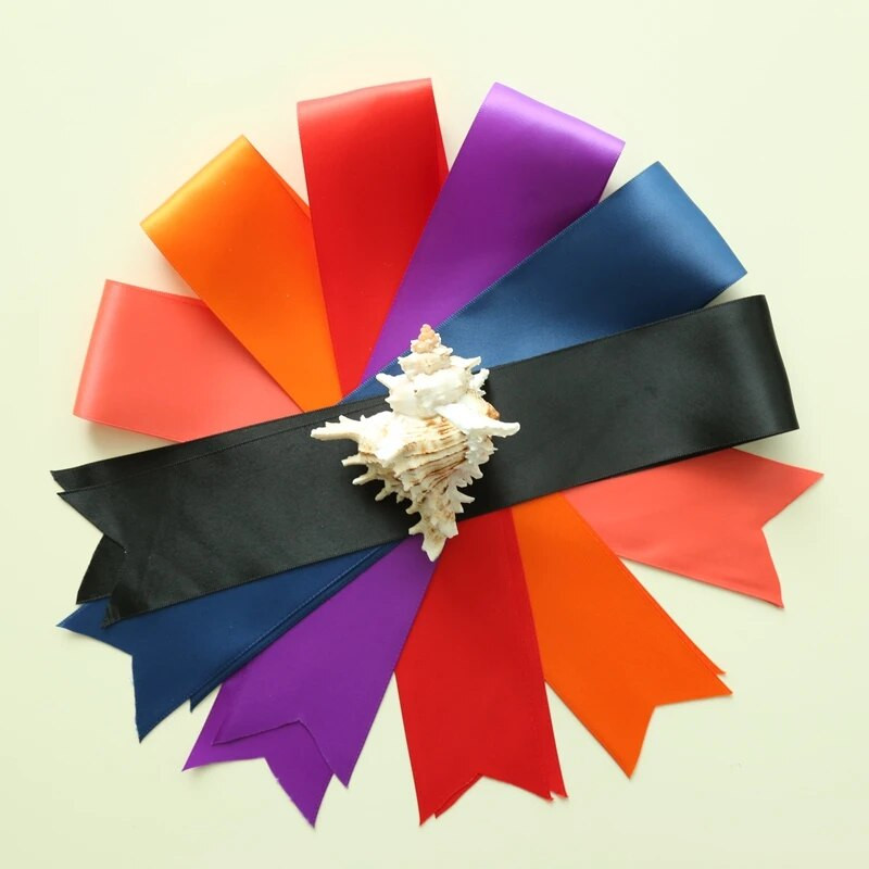 JLZXSY Satenska vrpca od 3 jarda Vjenčani remen/Vjenčani pojas/Večernja haljina 5 cm Satenska vrpca s dvostrukim licem Odaberite boju