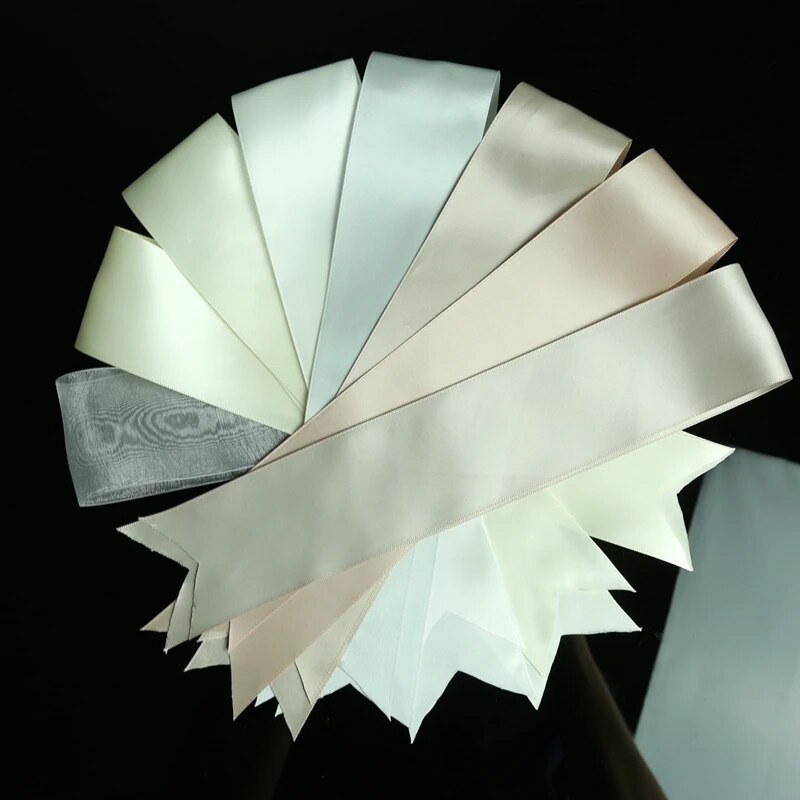 JLZXSY Satenska vrpca od 3 jarda Vjenčani remen/Vjenčani pojas/Večernja haljina 5 cm Satenska vrpca s dvostrukim licem Odaberite boju