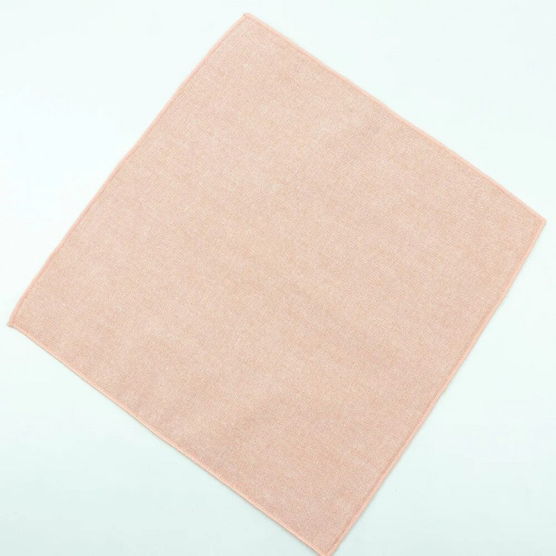 Rupčići Maramice Vintage pamučne jednobojne maramice Muške džepne četvrtaste maramice