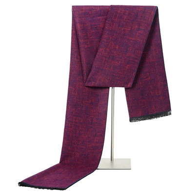 Férfi téli Kasmír Üzleti sál foulard luxus márka dizájn kendők divatos vastag pakolások férfi meleg Sálak Kockás nyakruha