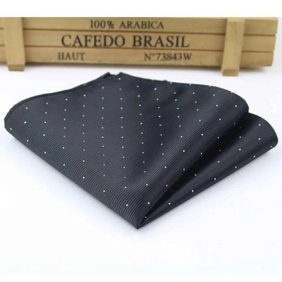 Vintage modni party muški rupčić Star Silver Point kumova muška džepna maramica 22*22 cm