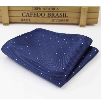 Vintage modni party muški rupčić Star Silver Point kumova muška džepna maramica 22*22 cm