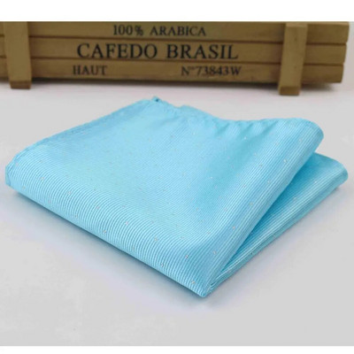 Vintage modni party muški rupčić Star Silver Point kumova muška džepna maramica 22*22 cm