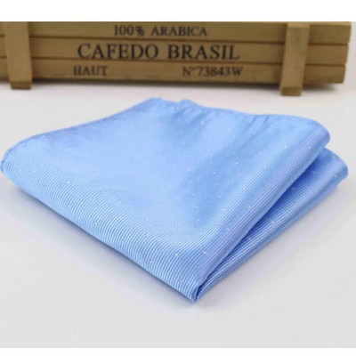 Vintage modni party muški rupčić Star Silver Point kumova muška džepna maramica 22*22 cm