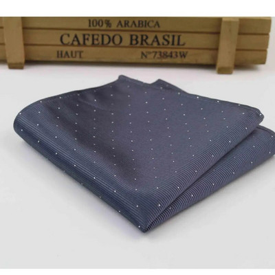 Vintage modni party muški rupčić Star Silver Point kumova muška džepna maramica 22*22 cm