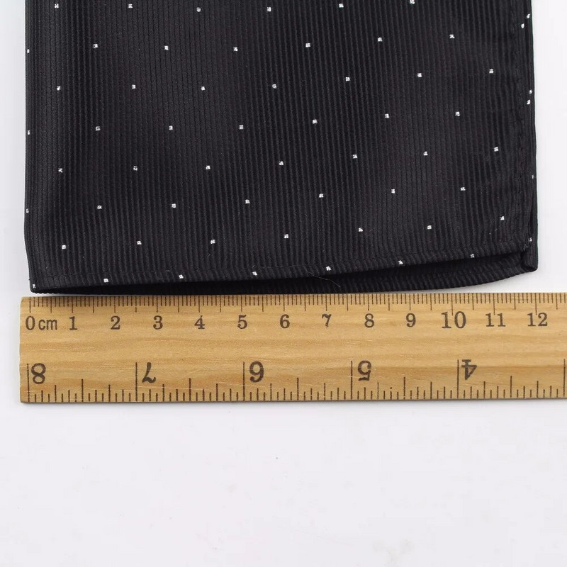 Vintage modni party muški rupčić Star Silver Point kumova muška džepna maramica 22*22 cm