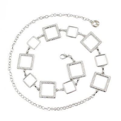 Ķēdes josta Sieviešu Josta Viduklis Ķēdes Apģērbi Josta Zelta Sudraba Kleita Vidukļa Ķēde Šaura Metāla Ķēde Garš Pušķis Zvaigznes Pentagramma