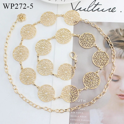 Ķēdes josta Sieviešu Josta Viduklis Ķēdes Apģērbi Josta Zelta Sudraba Kleita Vidukļa Ķēde Šaura Metāla Ķēde Garš Pušķis Zvaigznes Pentagramma