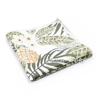 Kvalitetna nova cvjetna maramica od 23 cm u 13 boja, 100% pamuk, muško vjenčanje, ležerna kravata, odgovarajući džepni kvadratni poklon dodatak