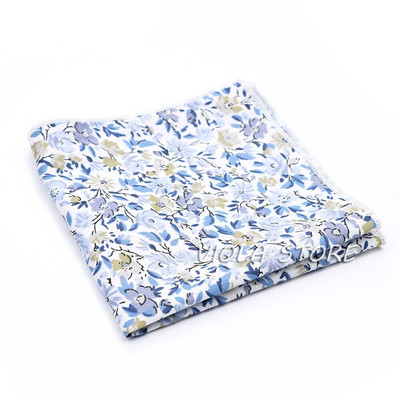 Kvalitetna nova cvjetna maramica od 23 cm u 13 boja, 100% pamuk, muško vjenčanje, ležerna kravata, odgovarajući džepni kvadratni poklon dodatak