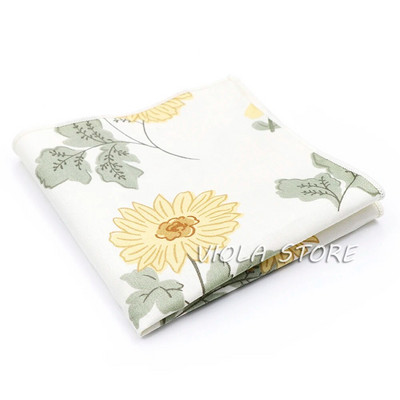 Kvalitetna nova cvjetna maramica od 23 cm u 13 boja, 100% pamuk, muško vjenčanje, ležerna kravata, odgovarajući džepni kvadratni poklon dodatak