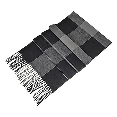 Muški šal Trendy Wrap Prozračni ukrasni zimski prigušivač protiv pilinga za van Muški zimski šal Muški zimski šal