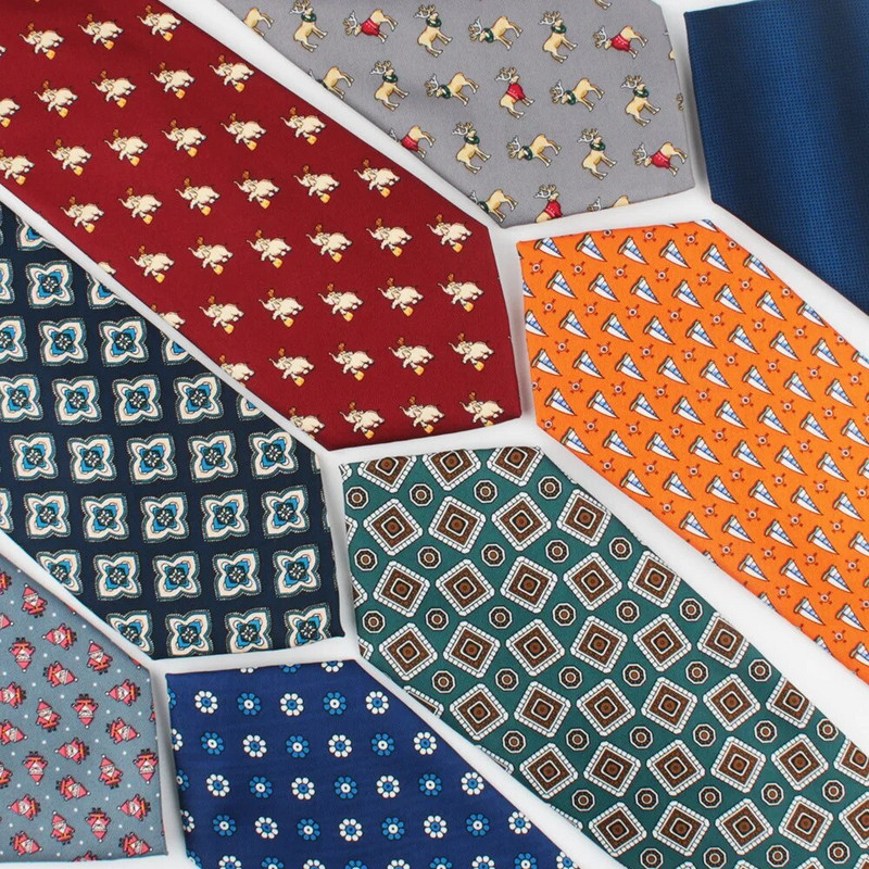 Linbaiway 9cm kaelasidemed meestele ärikaelasidemed loomad lilled muster käsitööna valmistatud kikilipsud Gravatas pidulikud kleidilipsud